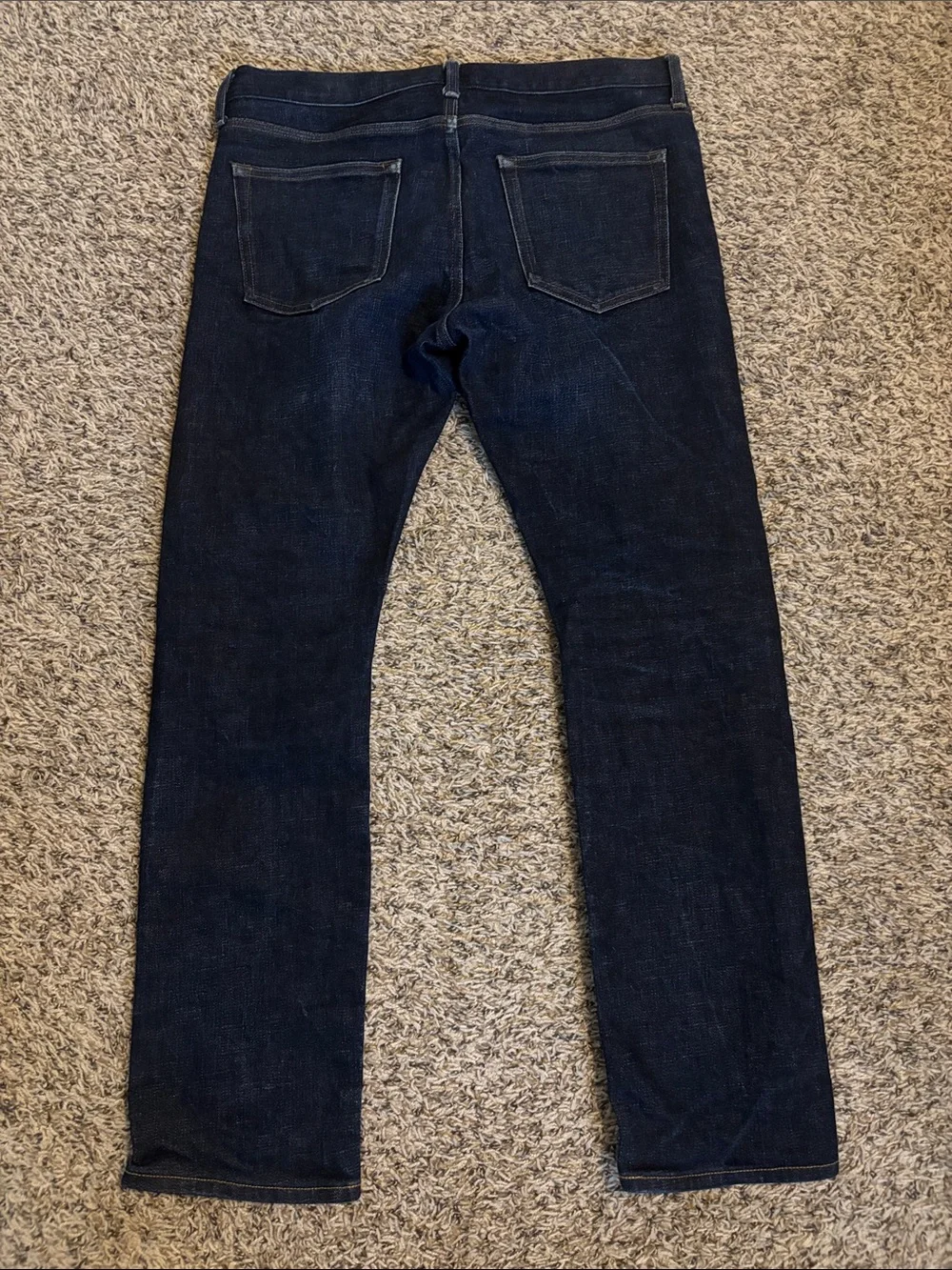 J. Crew Slim Straight Jeans in Dark Indigo